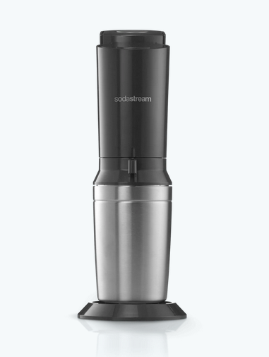 SODASTREAM Wassersprudler Crystal 2,0 *Titan* mit 3 Karaffen