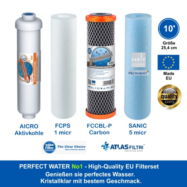 High Quality Filterset 10' Perfect Water No 1